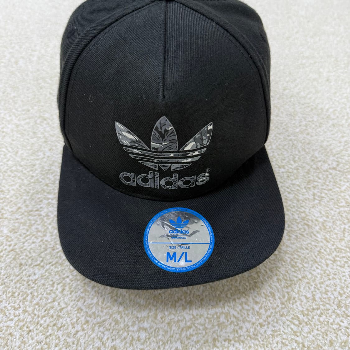 [57] 아디다스 스냅백 블랙 1229T2 상품이미지1
