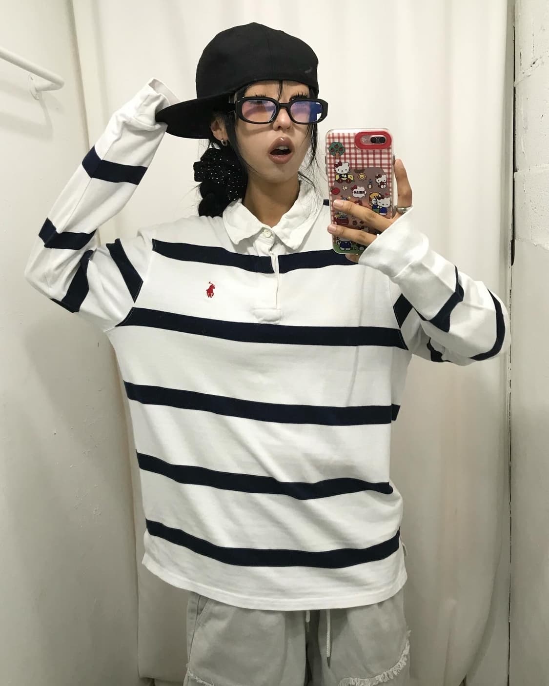 Polo Stripe Rugby T-shirt 상품이미지5