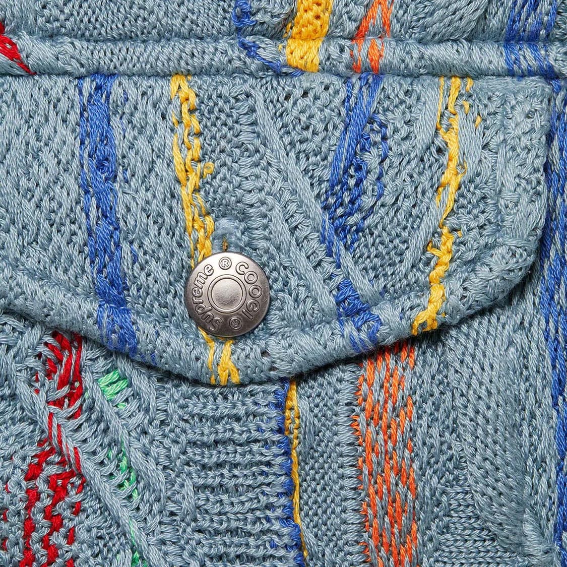 23SS 슈프림 X 쿠지 트러커 자켓 블루 상품이미지6