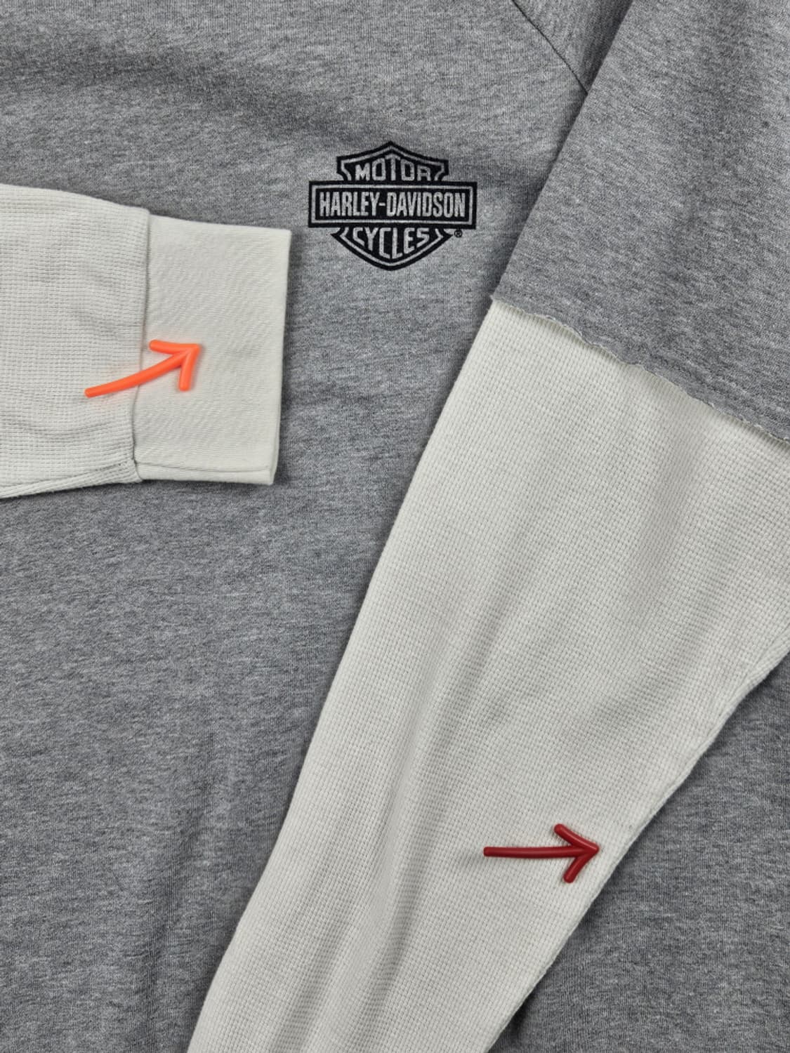 할리데이비슨 레이어드 스컬 스테이패스트 맨투맨 ( XL ) / 10126 상품이미지6