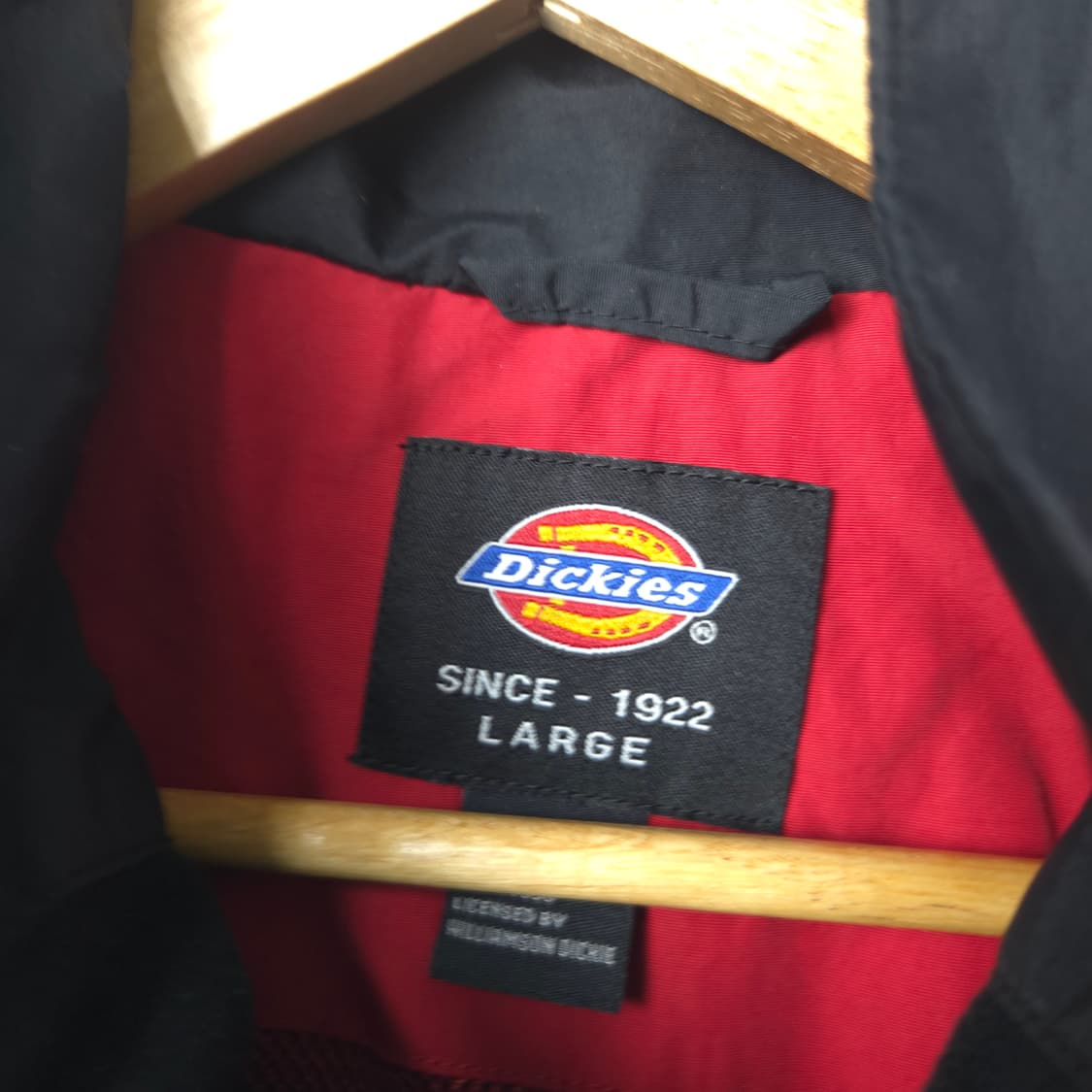 남L 디키즈 블랙 후드 자켓 바람막이 상품이미지3