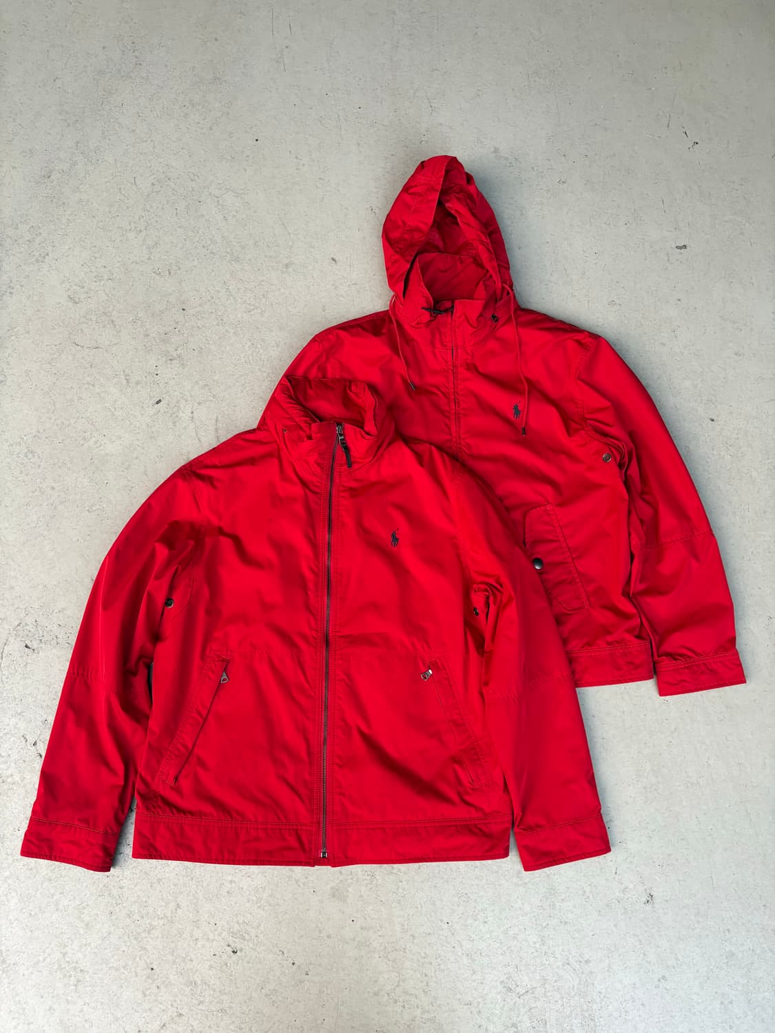 레드 폴로 페리 자켓(후드 빼서 착용 가능) 상품이미지7