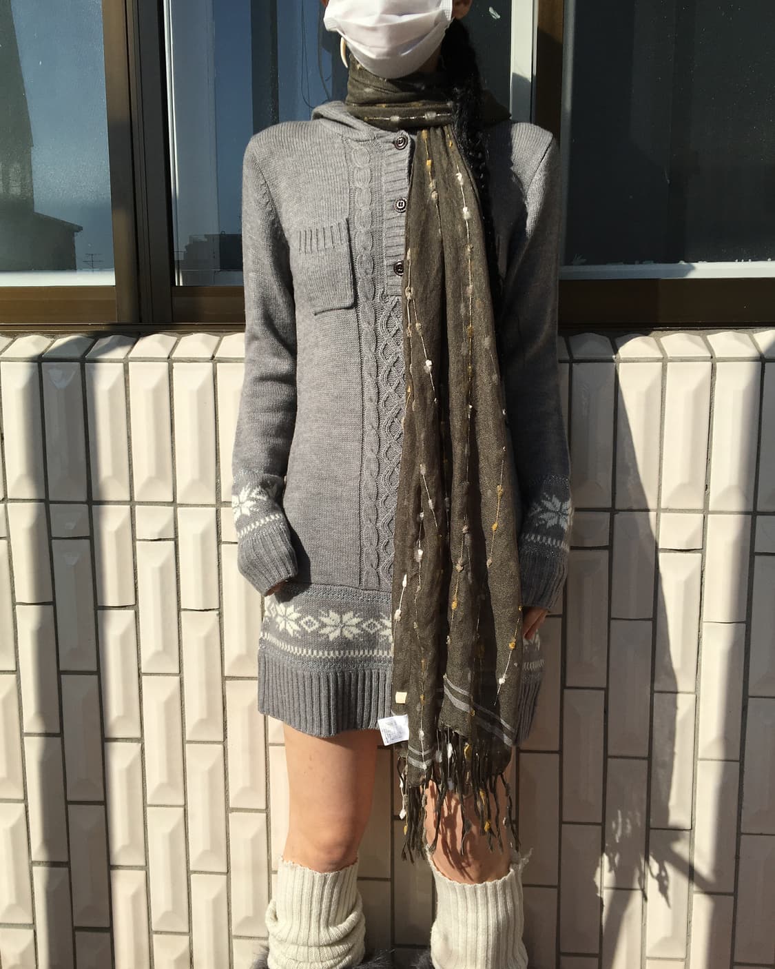 pom pom scarf 상품이미지2