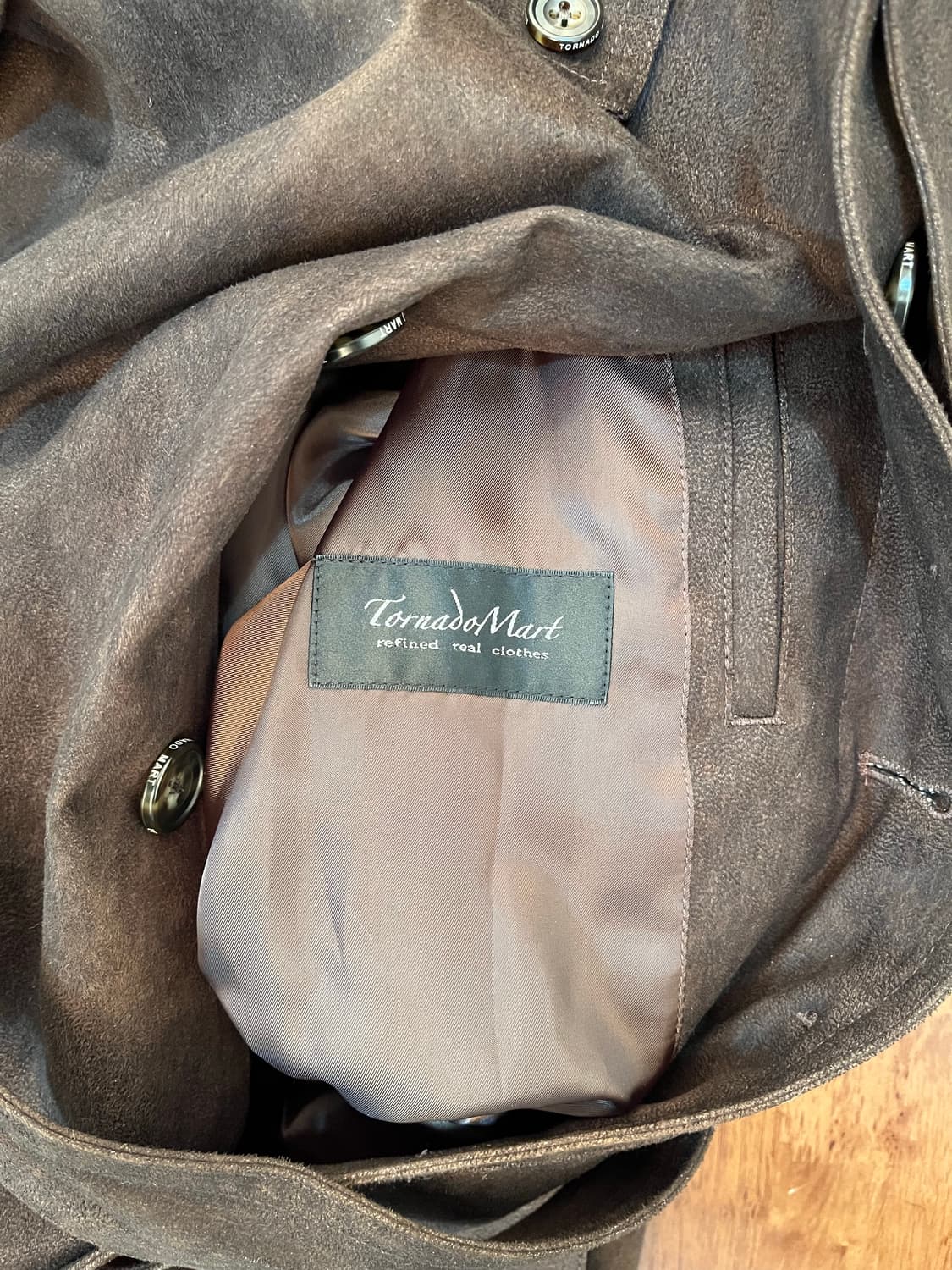 토네이도 마트 마이크로 스웨이드 코트 상품이미지6