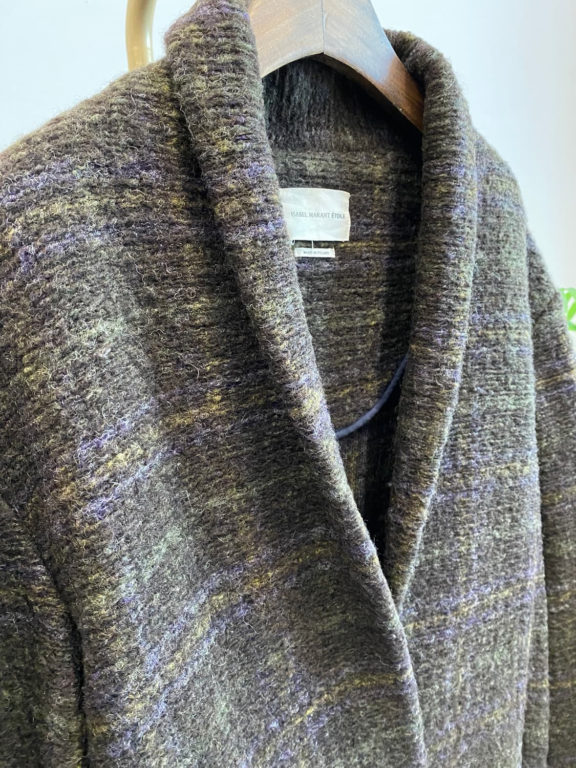 [L]이자벨마랑 원버튼 코트 가디건 상품이미지4