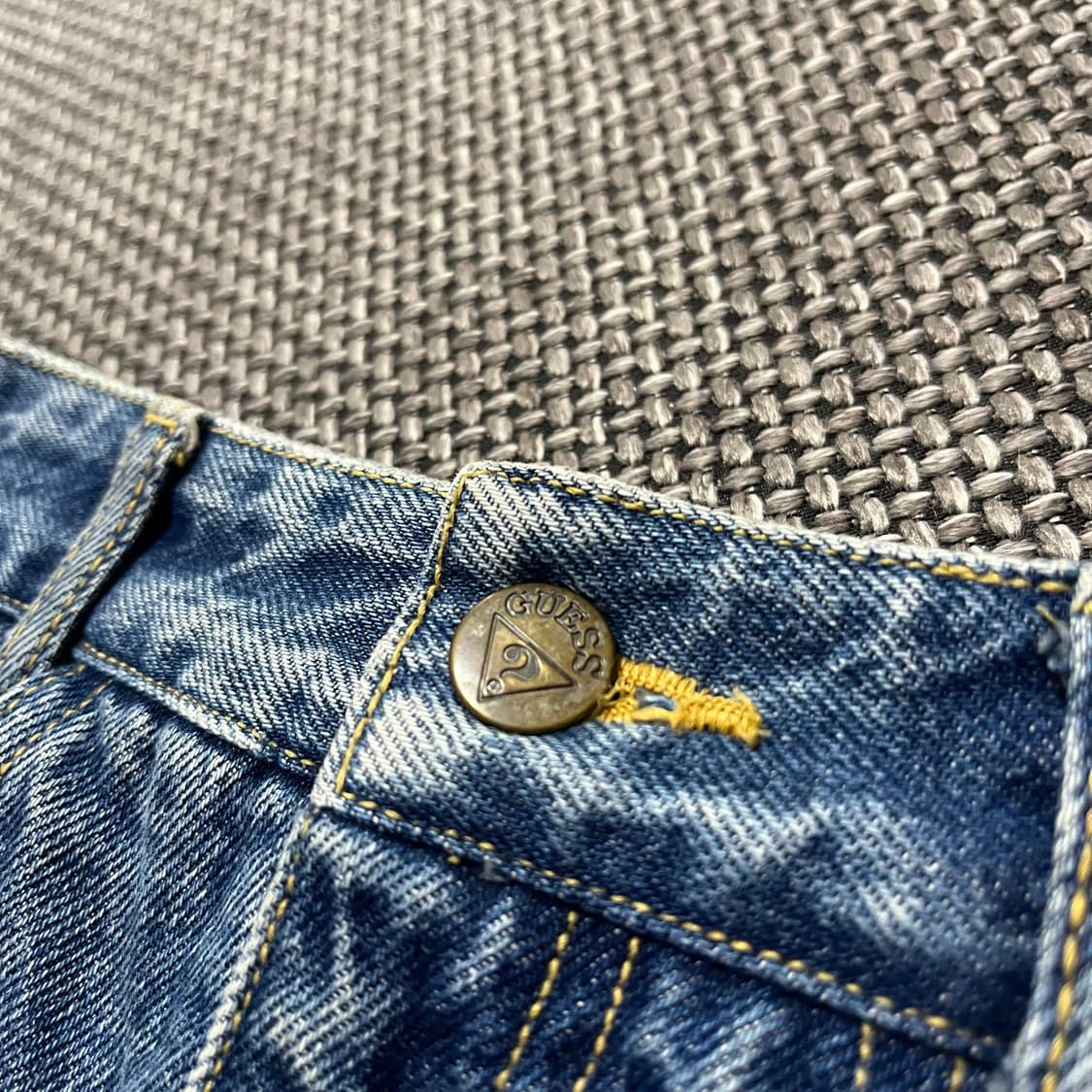 90s vintage guess 청치마 짧치 상품이미지4