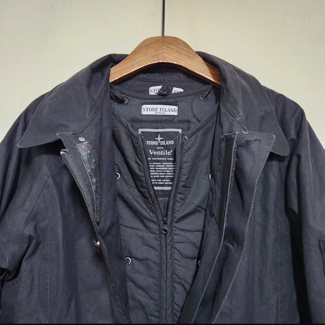 분리 내피 포함) 스톤아일랜드 코트 상품이미지5