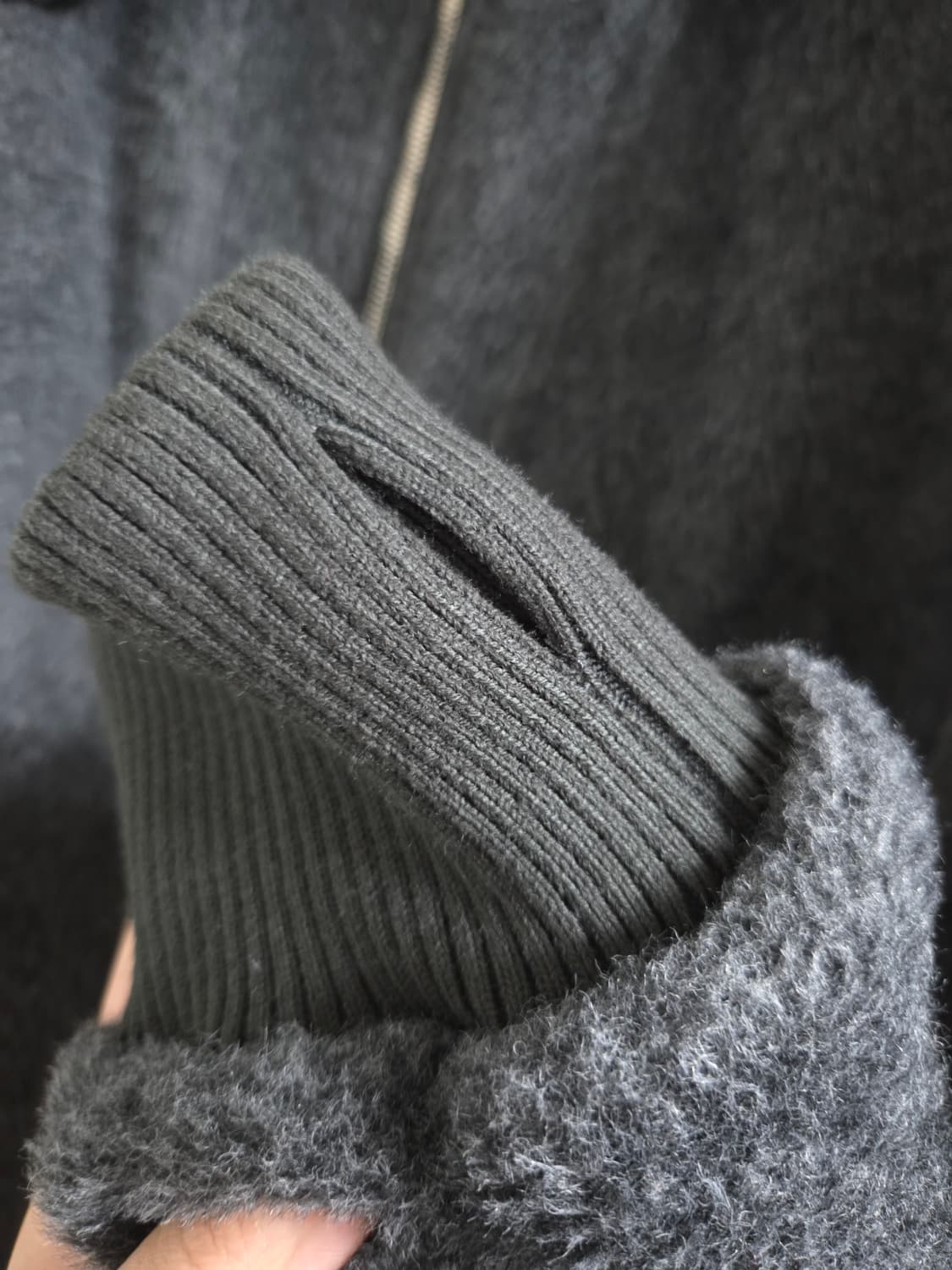 [2]알렌느 알파카 봄버 상품이미지3