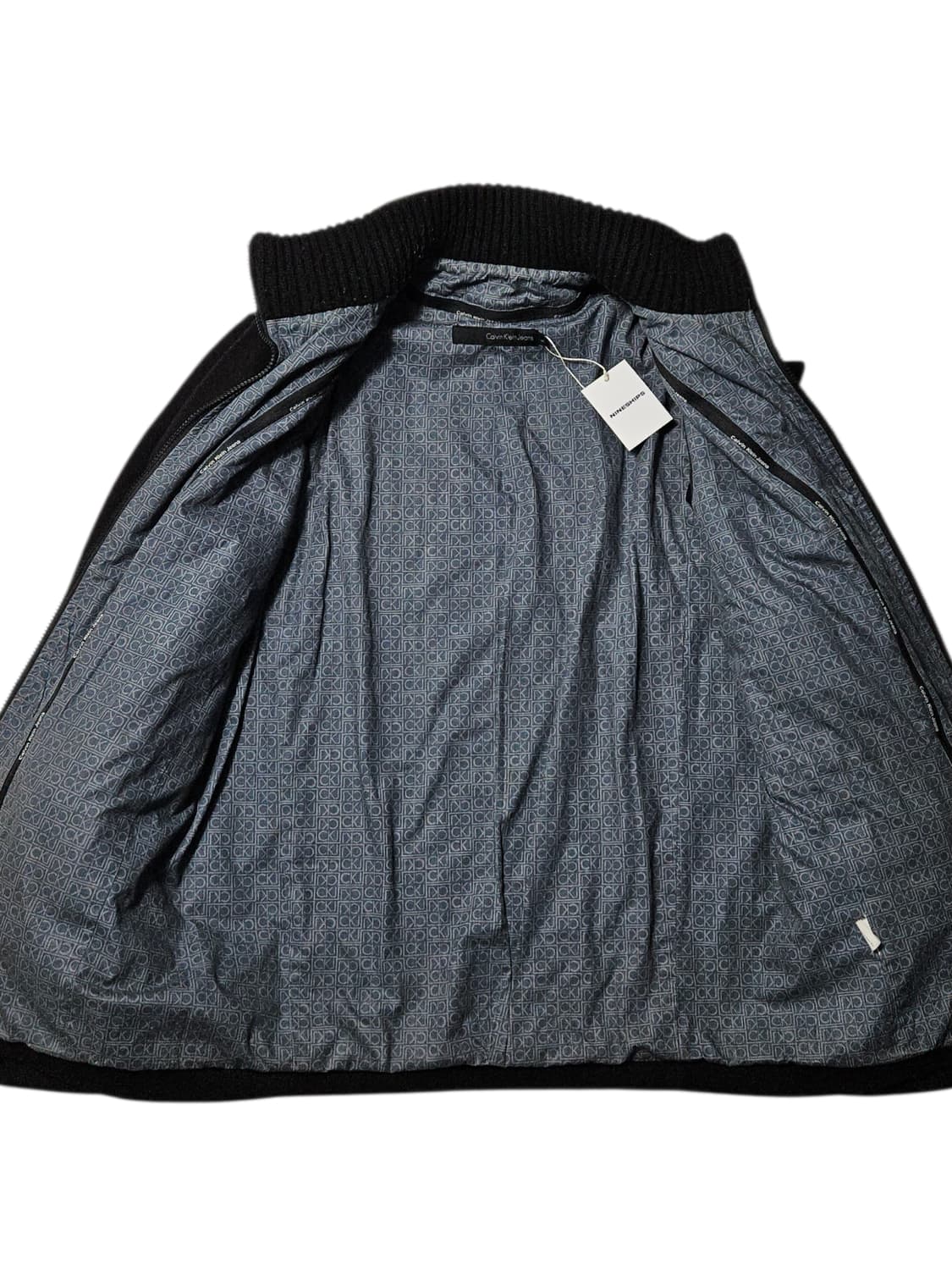 캘빈클라인 피코트 더블코트 빈티지 울자켓 L 상품이미지8