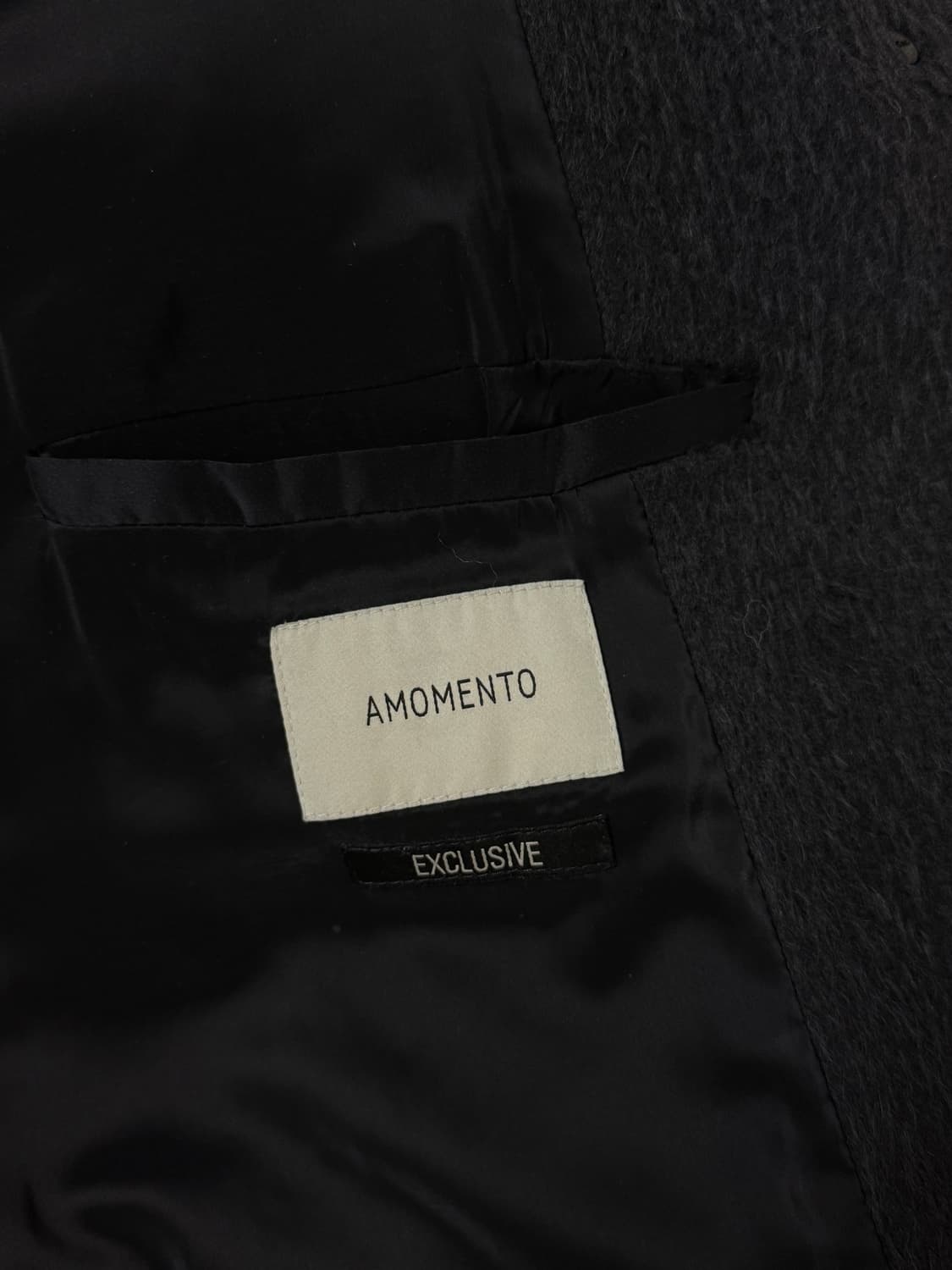 아모멘토 알파카 라운드 하프코트 상품이미지3