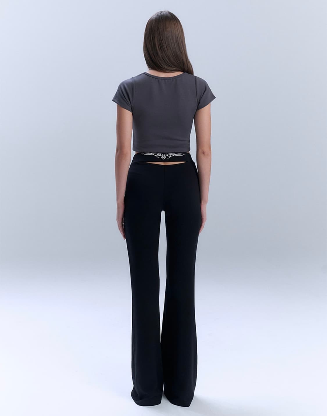 락케이크 트라이벌 컷아웃 부츠컷 로우라이즈 M 상품이미지2