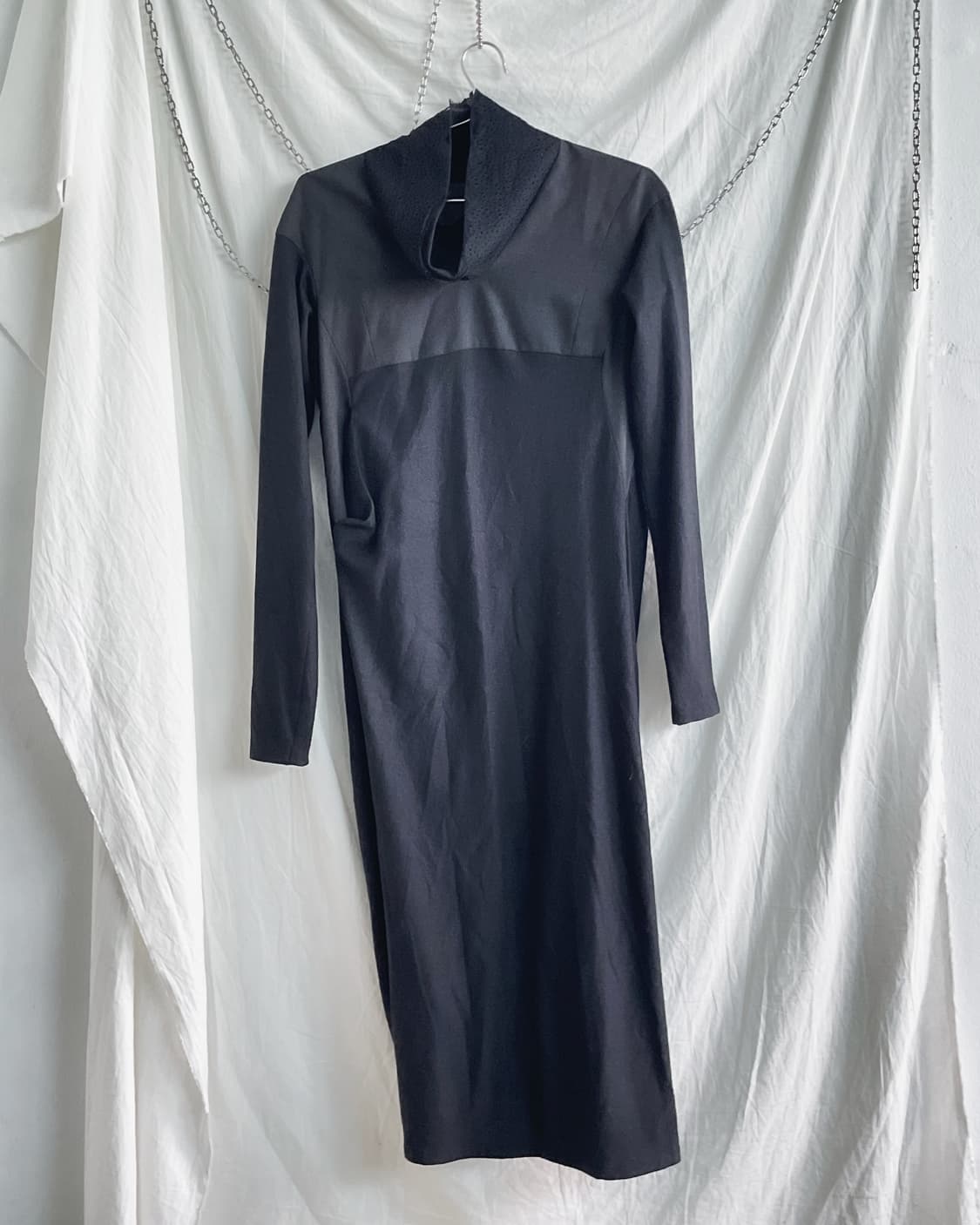 gustavolins atelier 10aw 오뜨 꾸뛰르 드레이프 원피스 상품이미지5