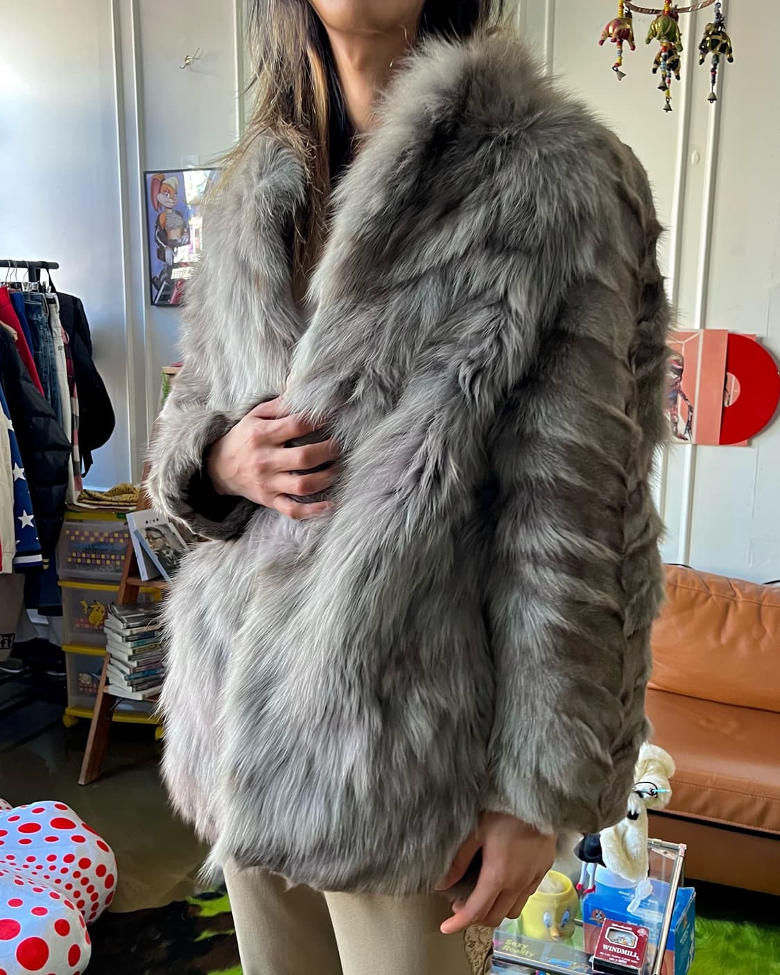 SAGA European Silver Fox For Coat 상품이미지3