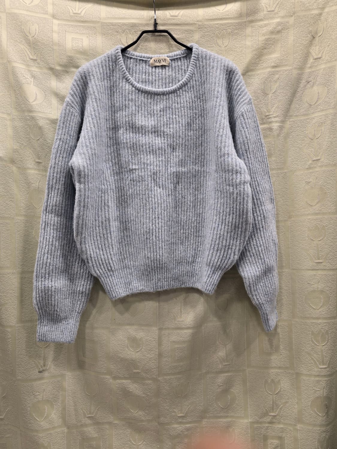 새상품) 언더비 MAYVI 니트 티셔츠 프리사이즈 상품이미지6