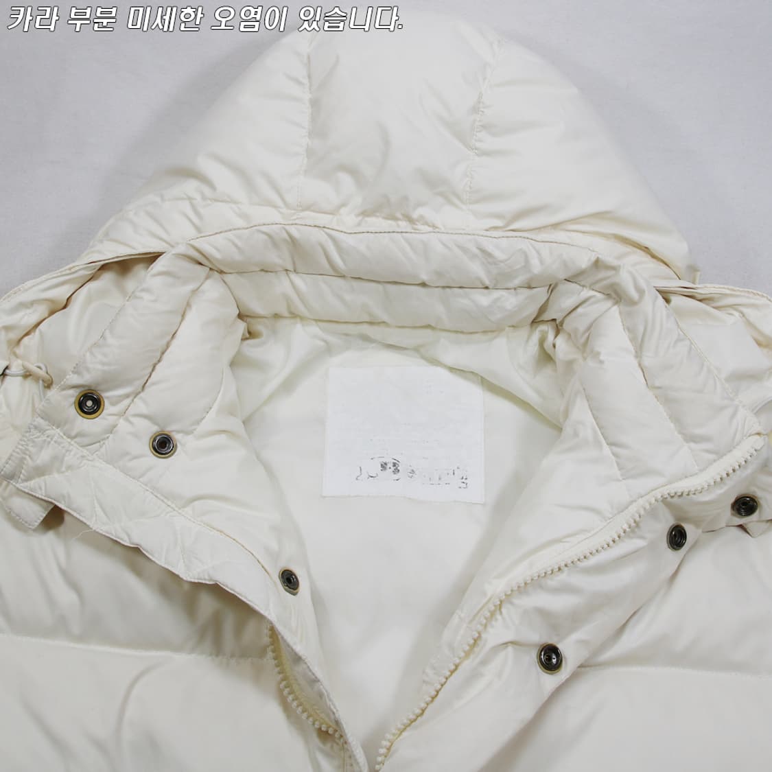 (착용컷) Bear 덕다운 패딩 점퍼 (남성용 100) 상품이미지4