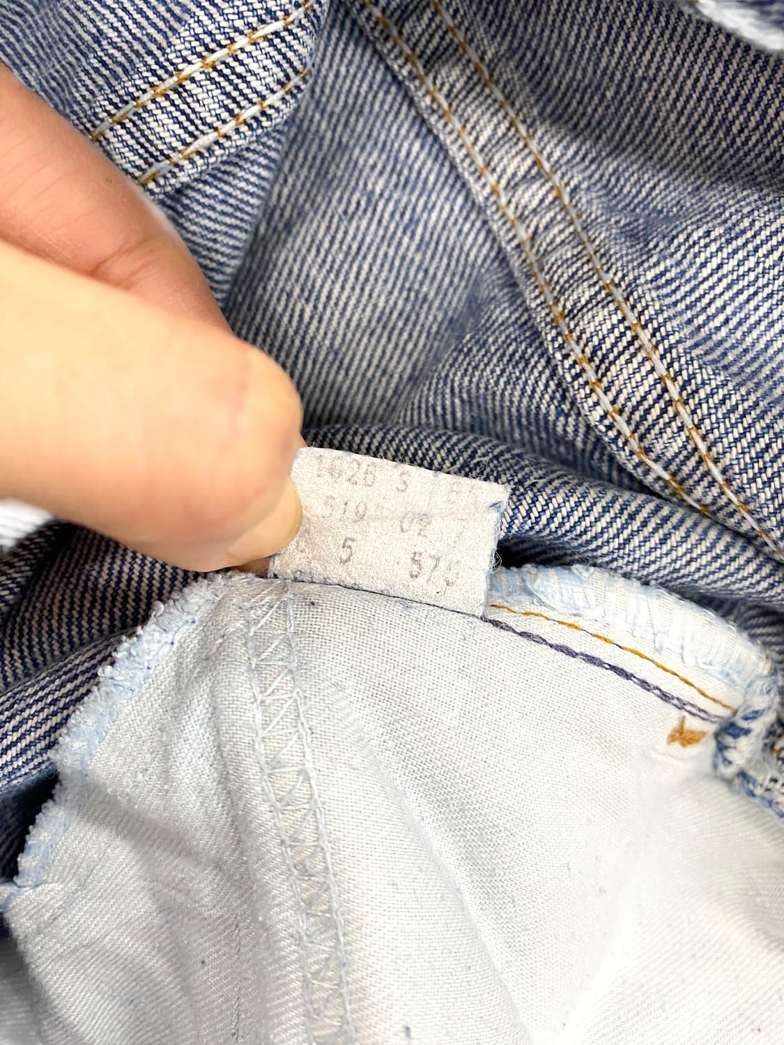 80‘s 리바이스 519 오렌지탭  상품이미지10