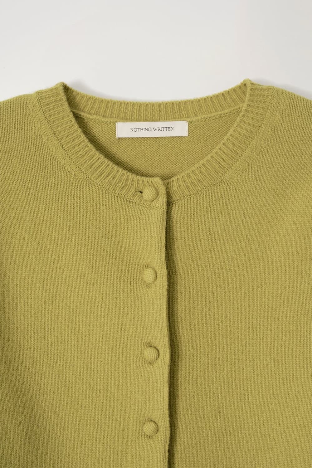 낫띵리튼 Diene round cardigan (Olive) 상품이미지3