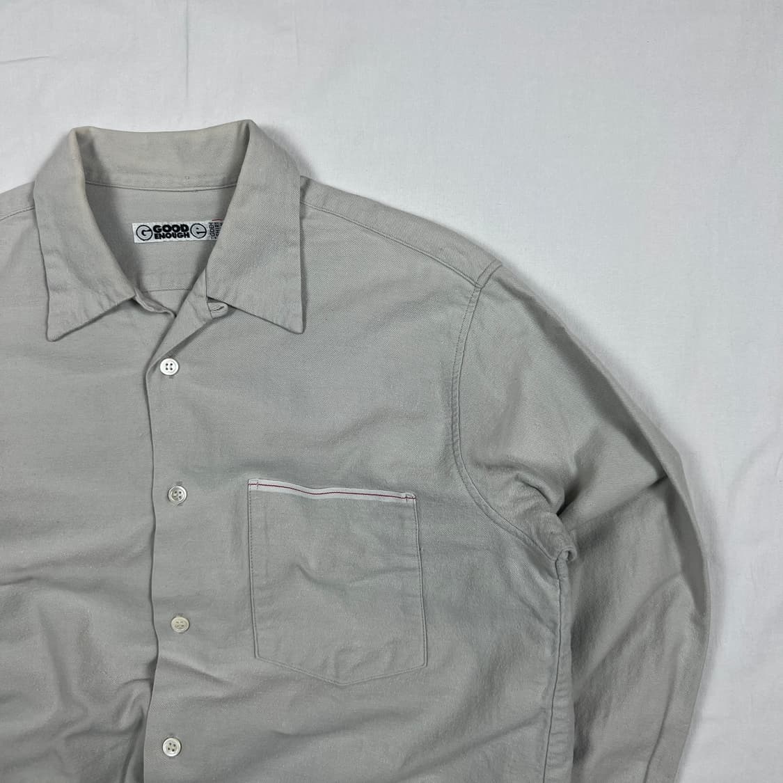 90‘s 굿이너프 good enough 셀비지 셔츠 남방 상품이미지3