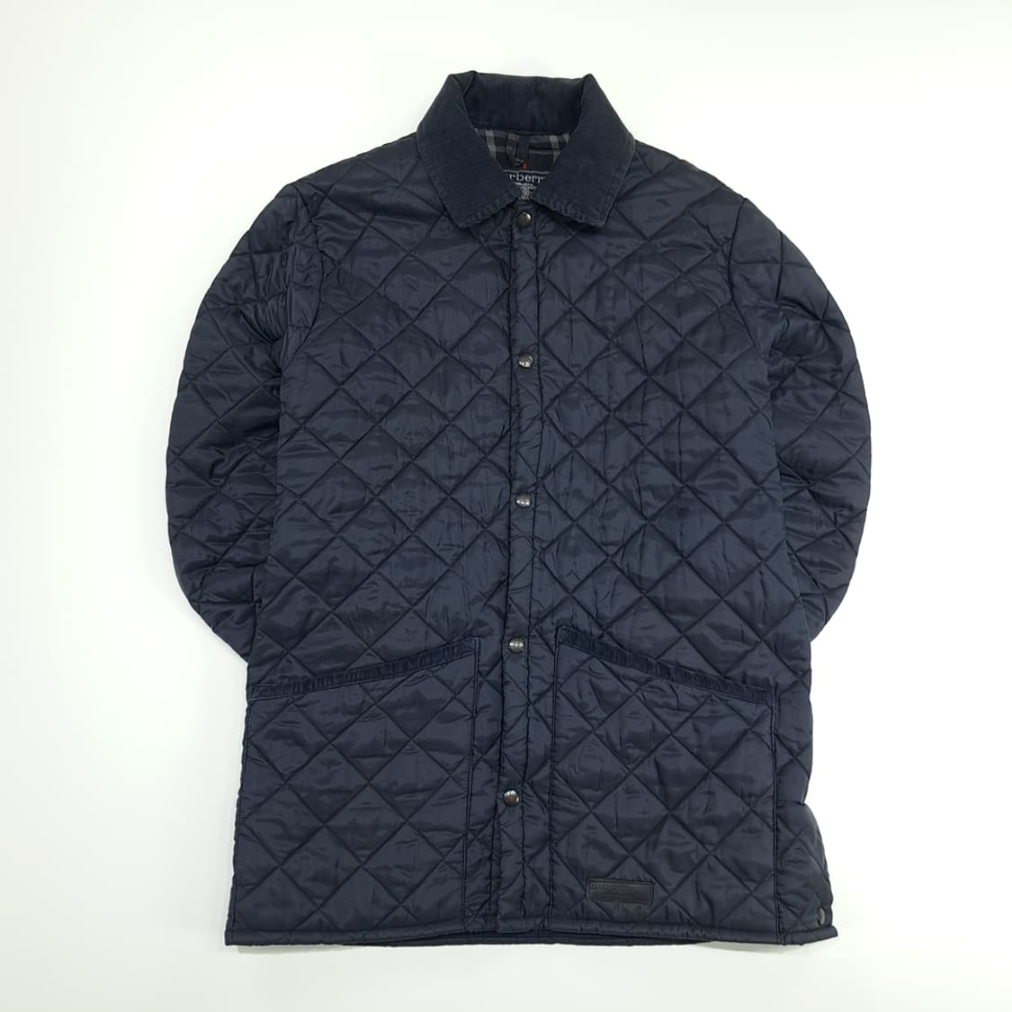 CN735W L 버버리 네이비 퀄팅 자켓 점퍼 상품이미지1