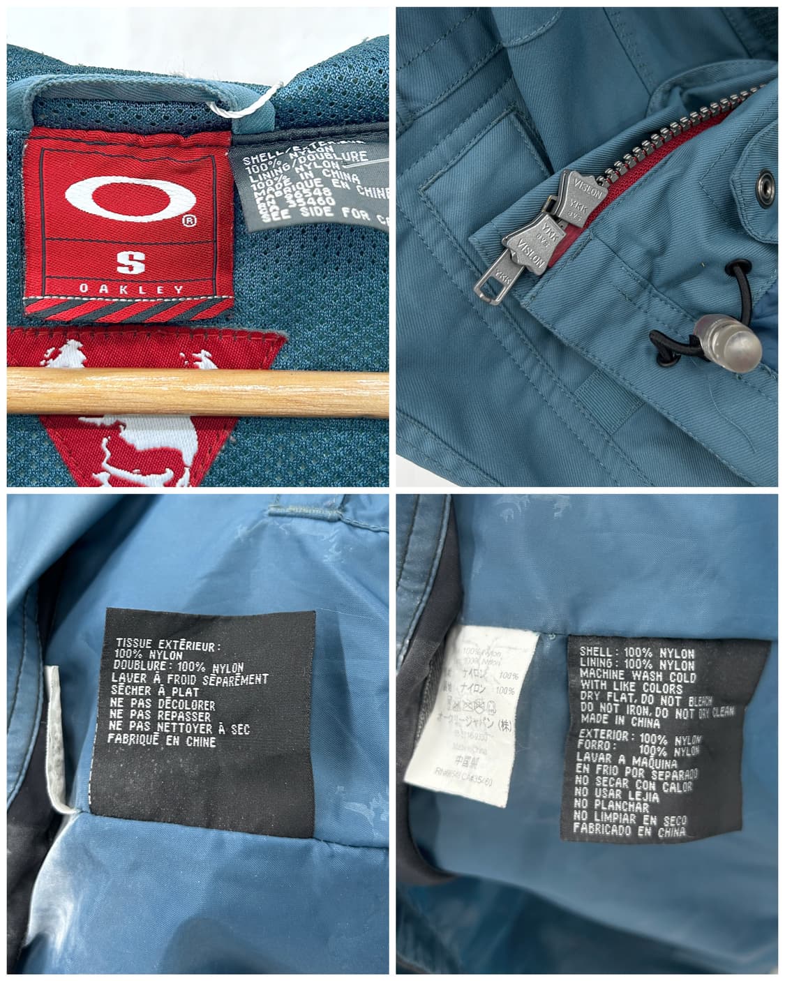 오클리 Oakley 00s 스키 아웃도어 바람막이 점퍼 자켓 상품이미지10
