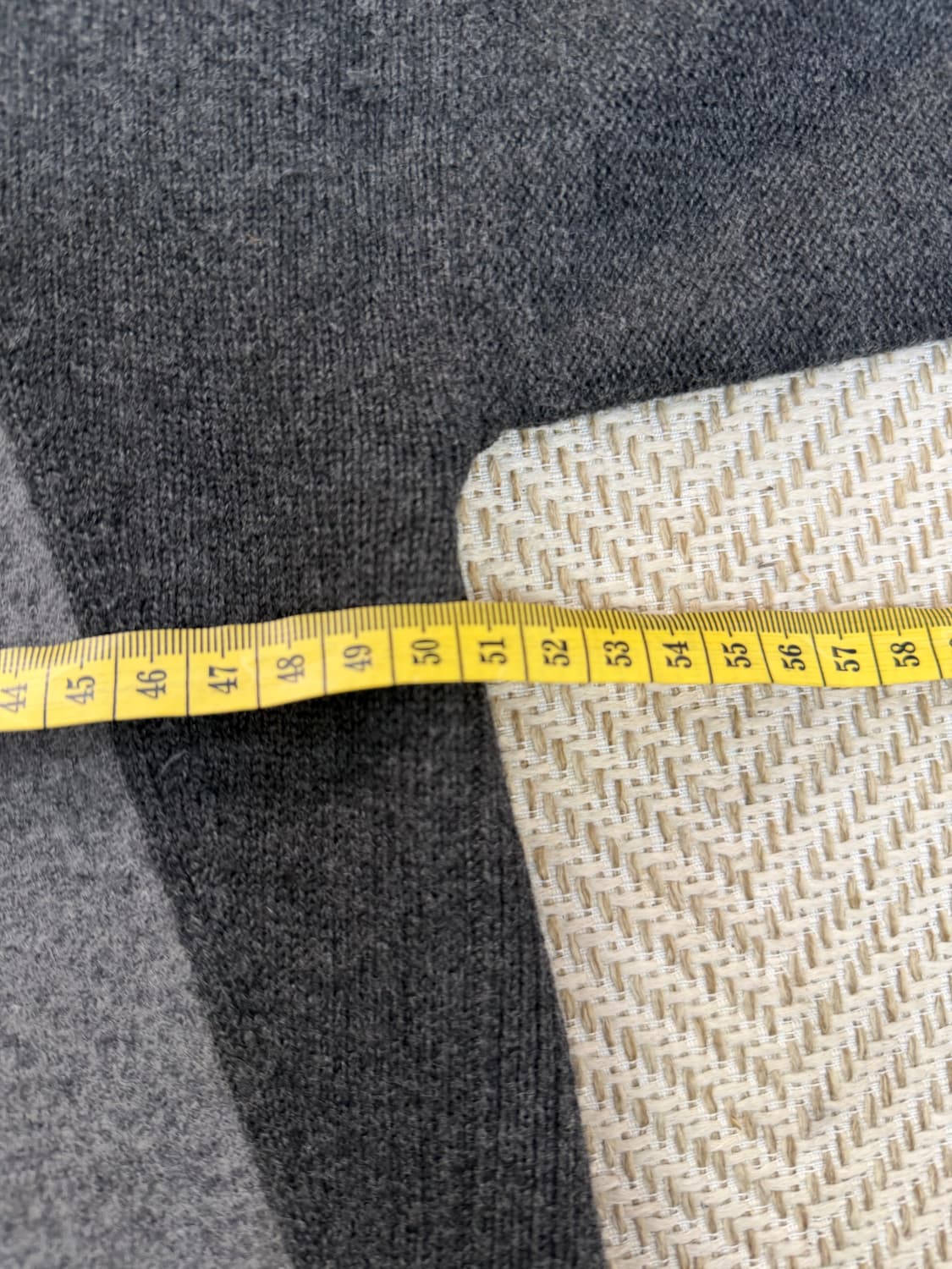 정품) 구호 여성 그레이 배색 니트 F 상품이미지9