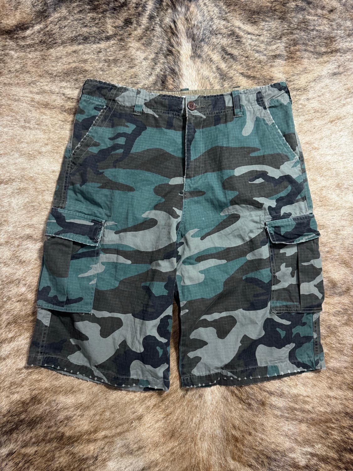 Vtg 카모 버뮤다팬츠 상품이미지1