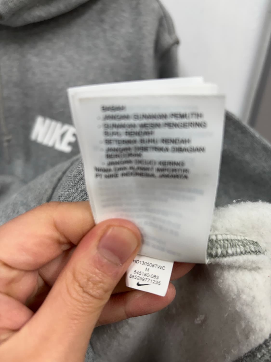 나이키 로고 후드티 상품이미지7