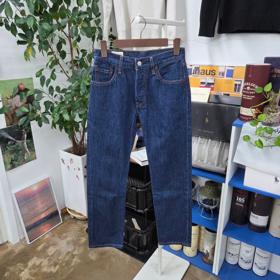 리바이스 501 빅E 프리미엄 데님팬츠 25/30 상품이미지1