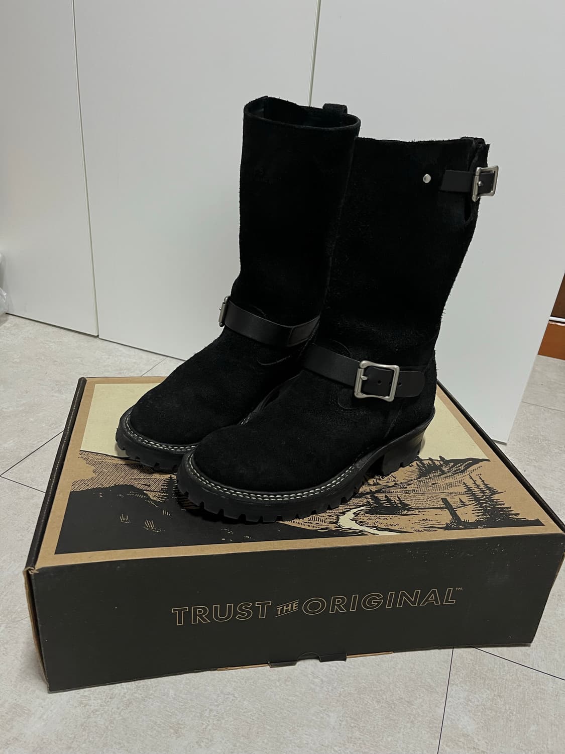 화이츠 부츠(WHITE'S BOOTS) 노마드(NOMAD) 블랙 러프아웃 상품이미지2