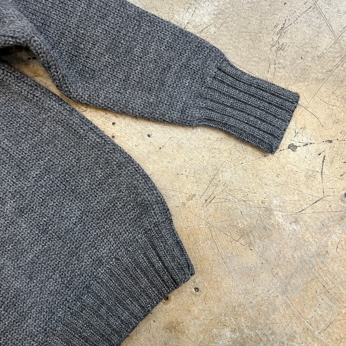 90s 폴로 울 헤비 니트 상품이미지4