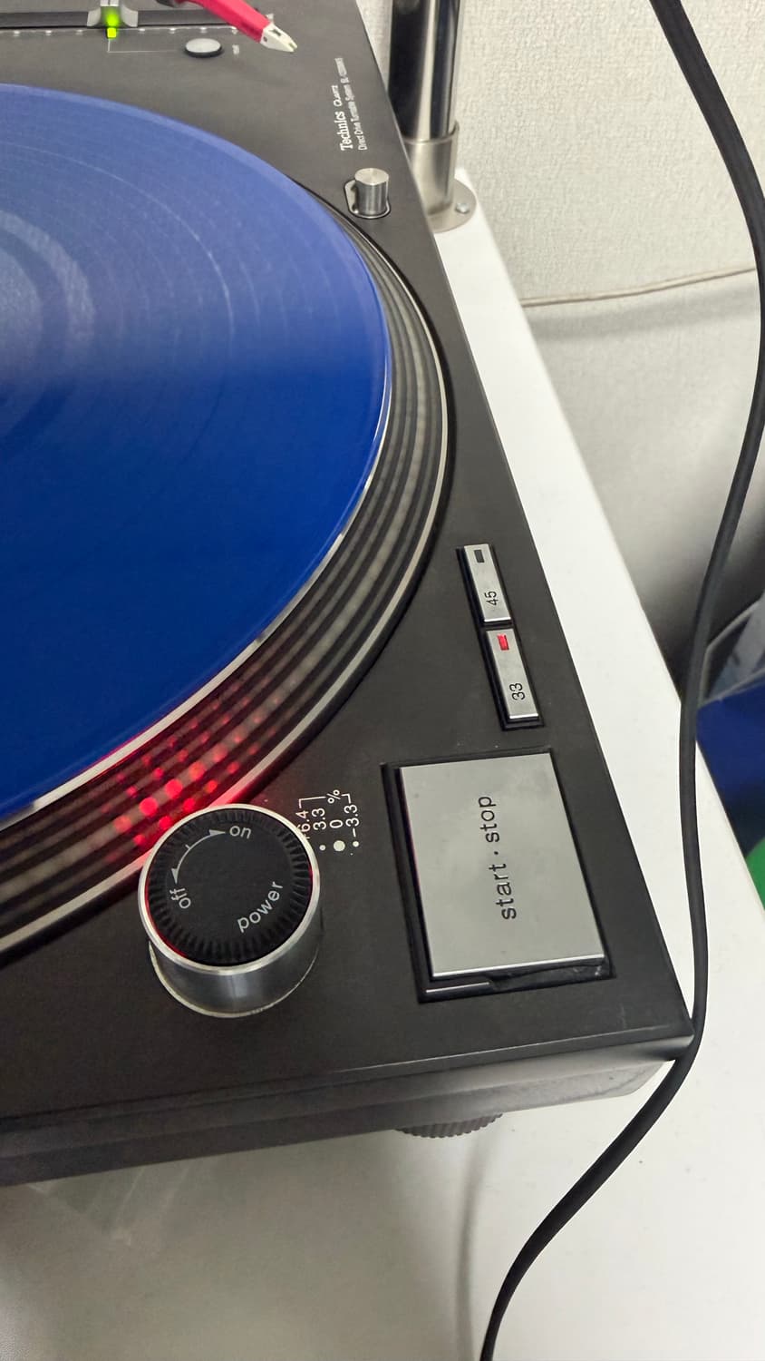 Technics SL1200 MK5 블랙 2대 한조 상품이미지2