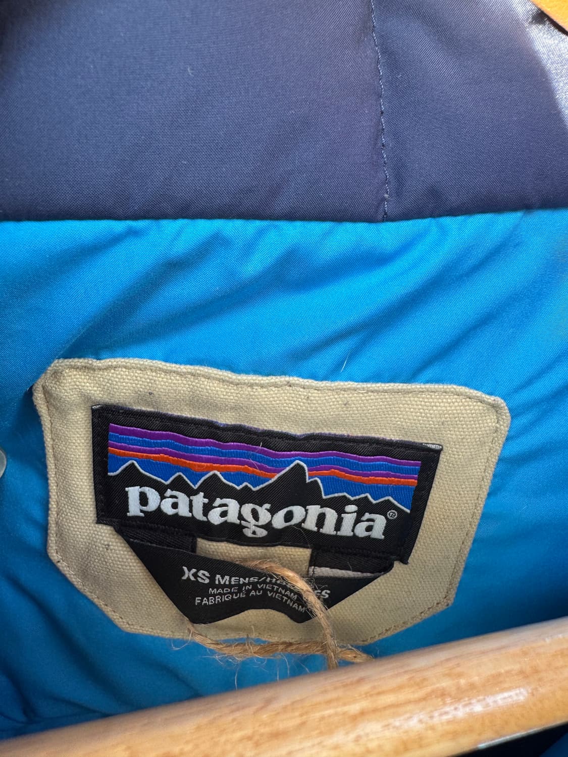 파타고니아 비비 배색 덕다운 자켓 S 상품이미지6