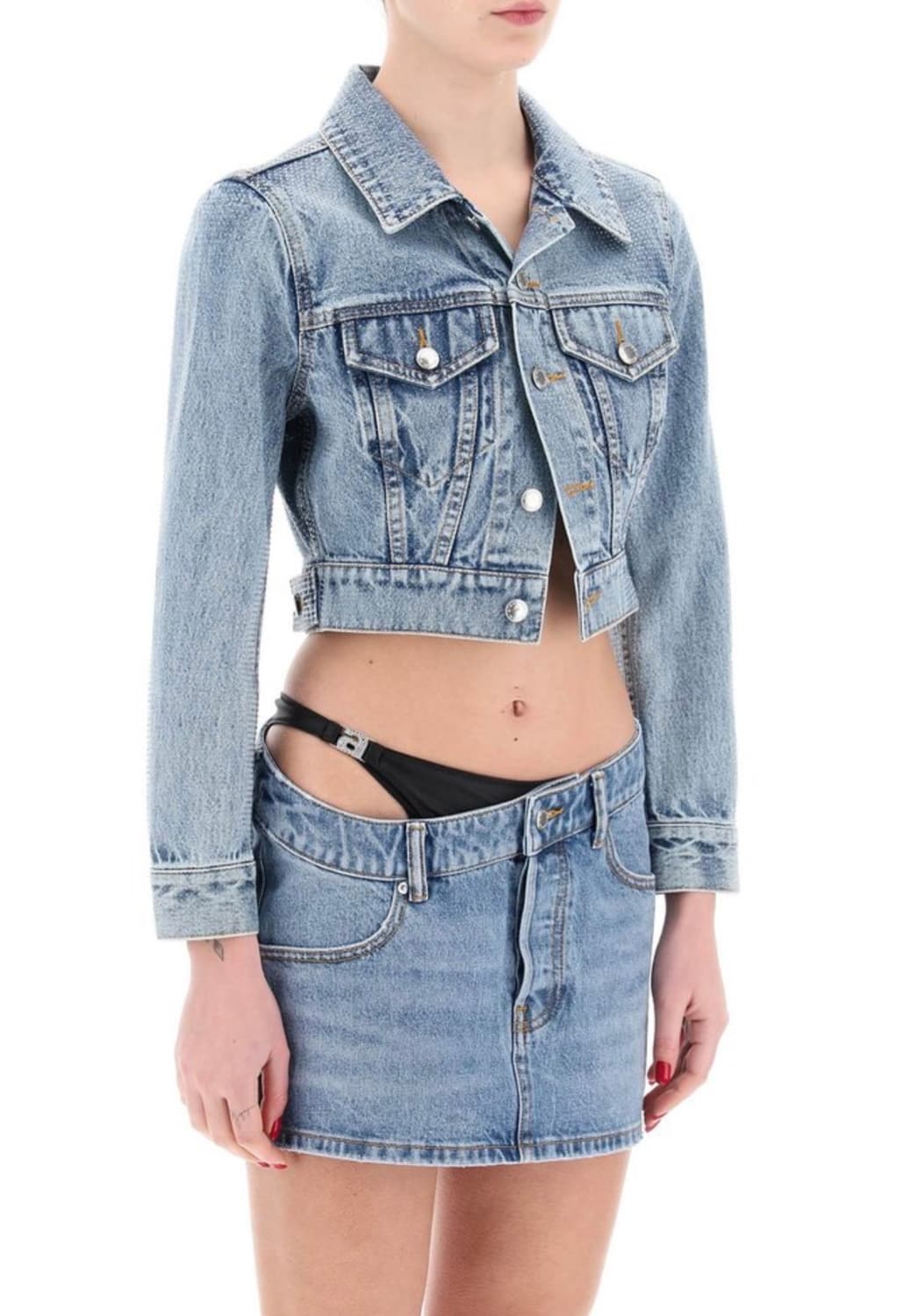 알렉산더왕 크롭 데님자켓 s 상품이미지3
