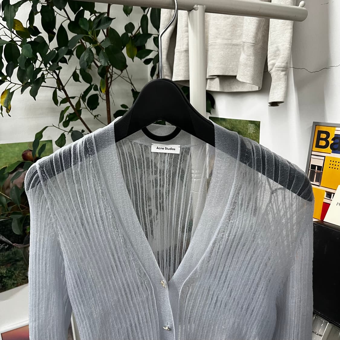 아크네스튜디오 시스루 플리츠 가디건 XS 상품이미지2