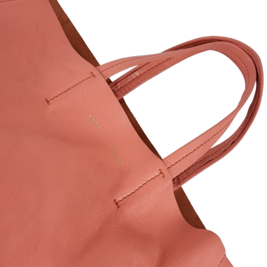 정품 셀린느 비비드핑크 램스킨 카바스 팬텀 토트백 상품이미지8