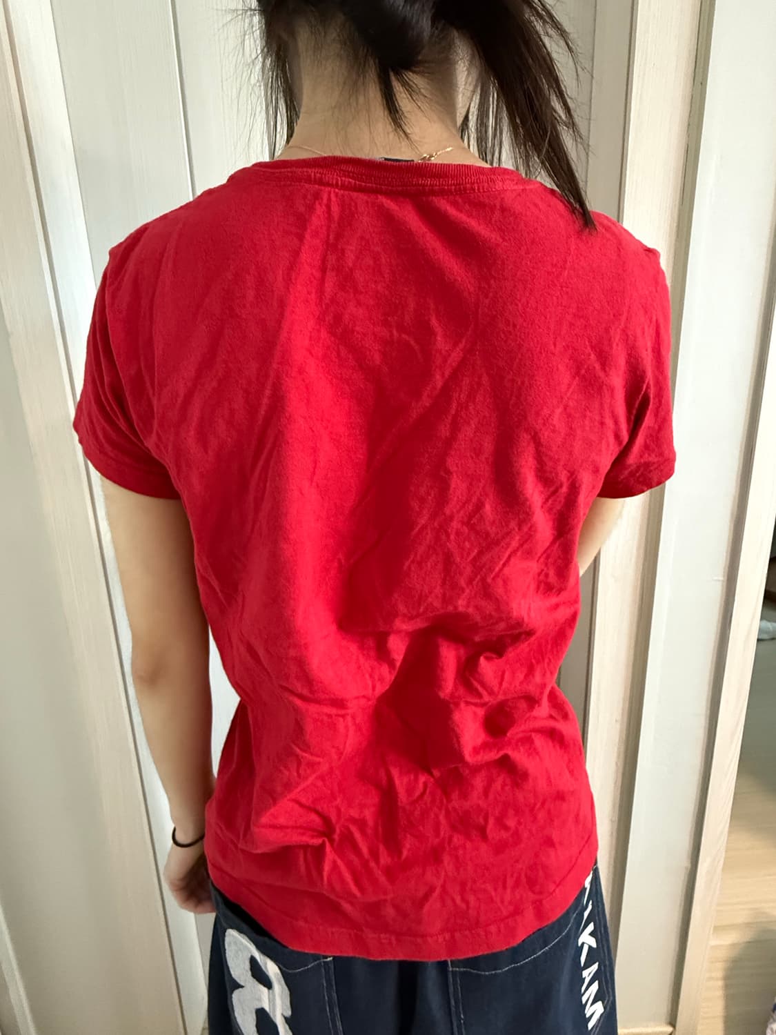 폴로 진 브이넥 반팔티 상품이미지3