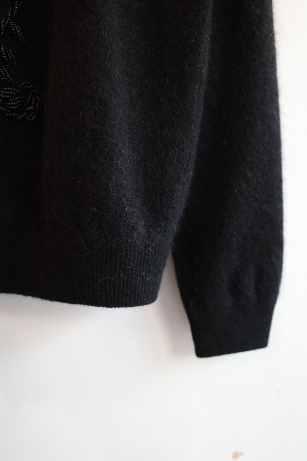 Japan brand 울&앙고라 혼방 비즈 니트  상품이미지5