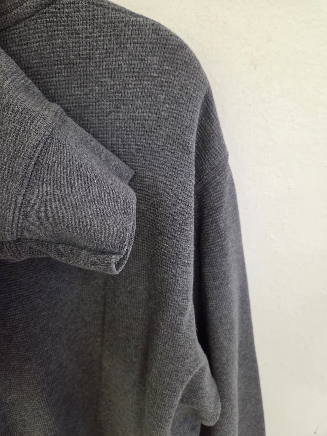 폴로 랄프로렌 와플 긴팔티 그레이 L 상품이미지5