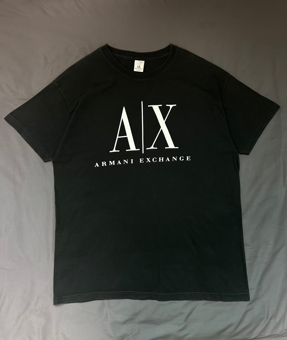 아르마니 익스체인지 빅로고 반팔 티셔츠 XL 상품이미지1