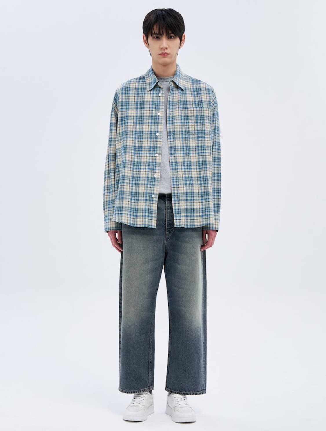 Room Shirt - Sky Blue 상품이미지1