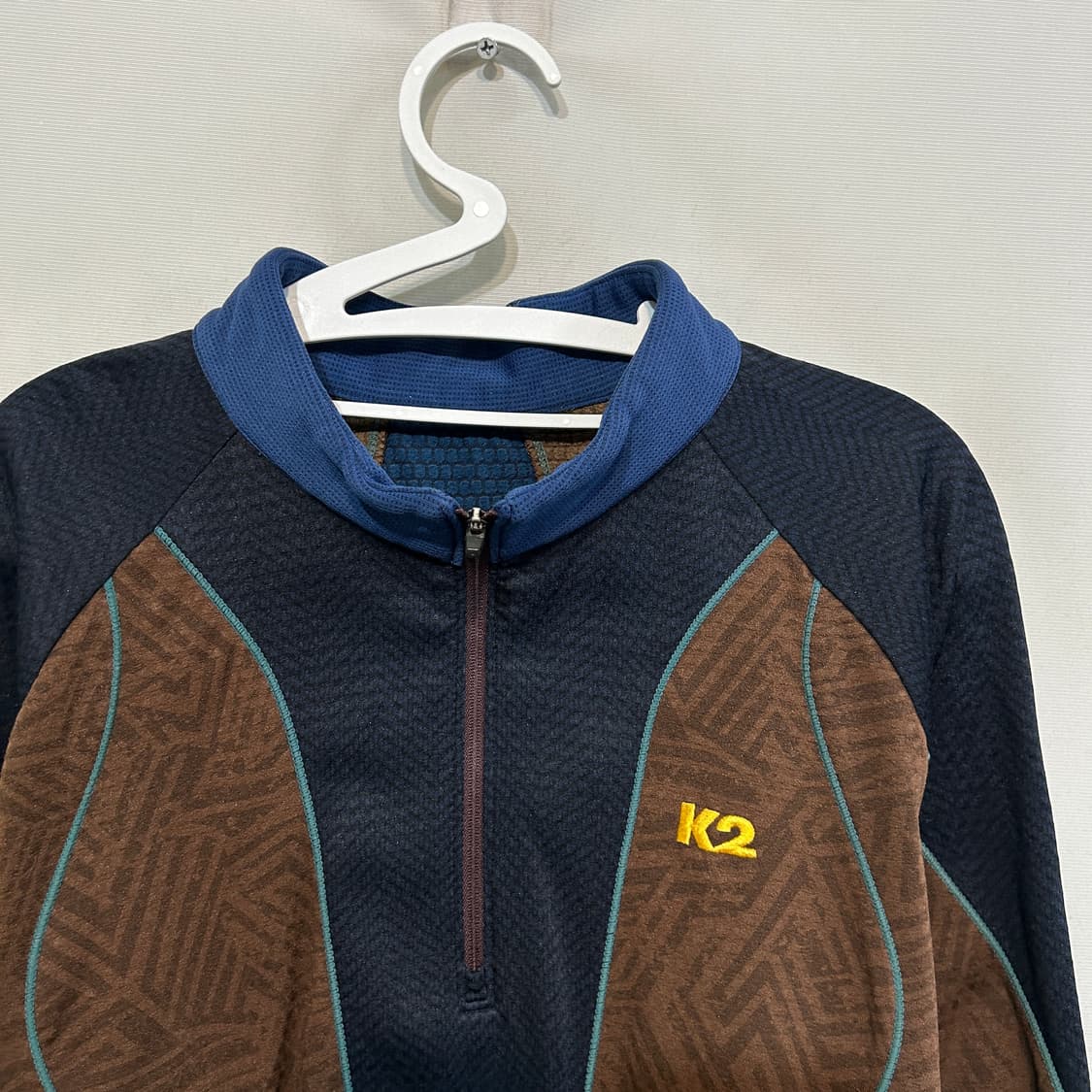 K2 남성 기모 반집업 티셔츠 105 상품이미지2