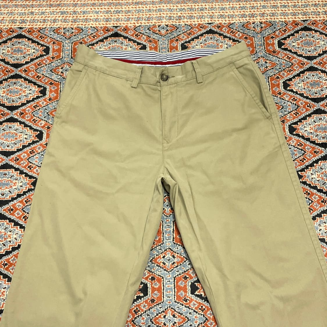 타미힐피거 베이지 아카데미 클래식 치노팬츠 남성32/30 상품이미지2
