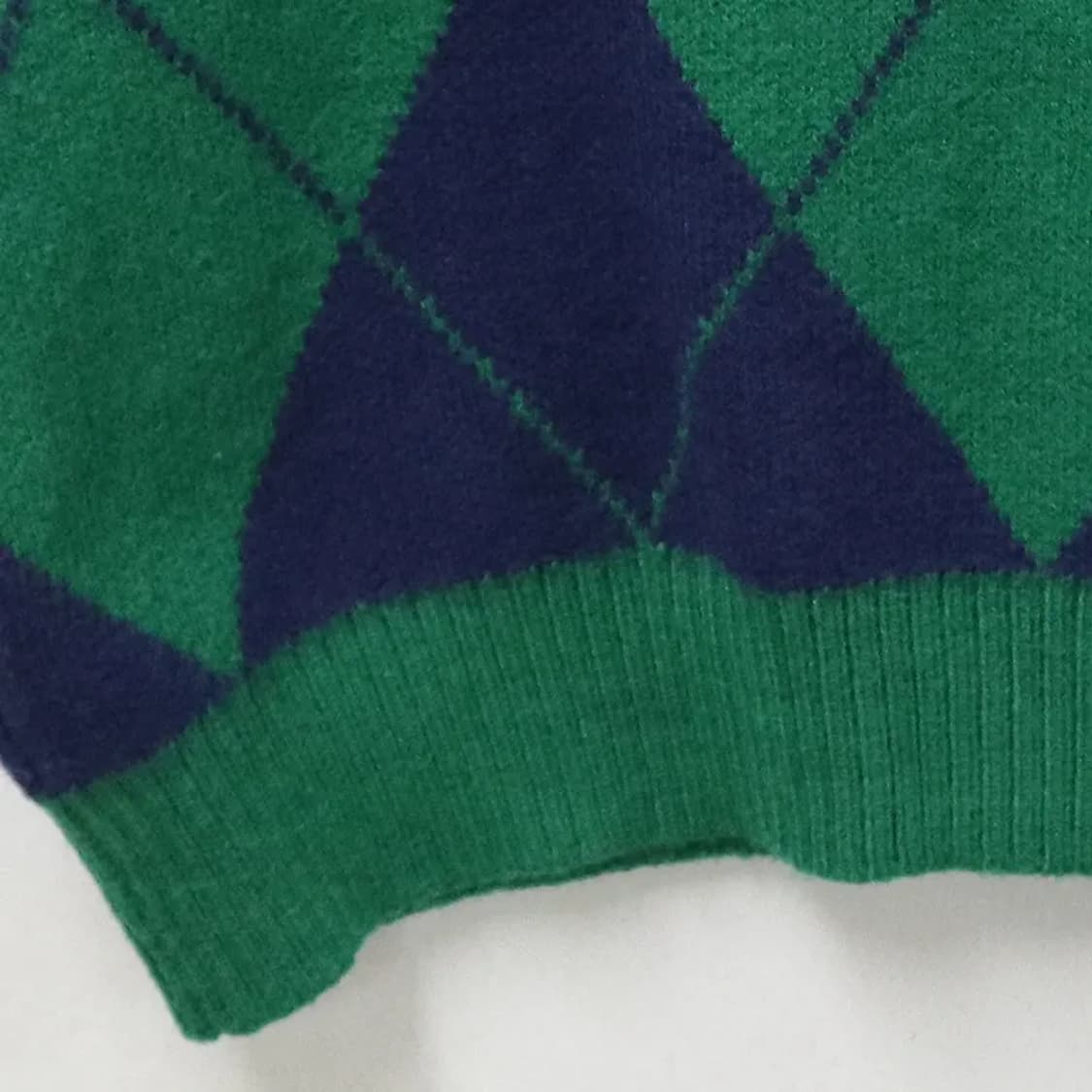 아가일 니트 베스트 61506 상품이미지5