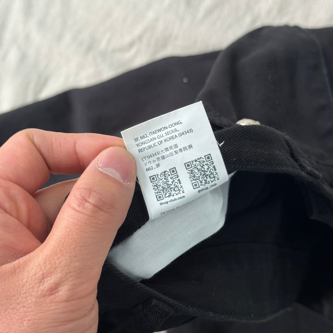 떠그클럽 리벳 카펜터 블랙 팬츠 L 상품이미지8