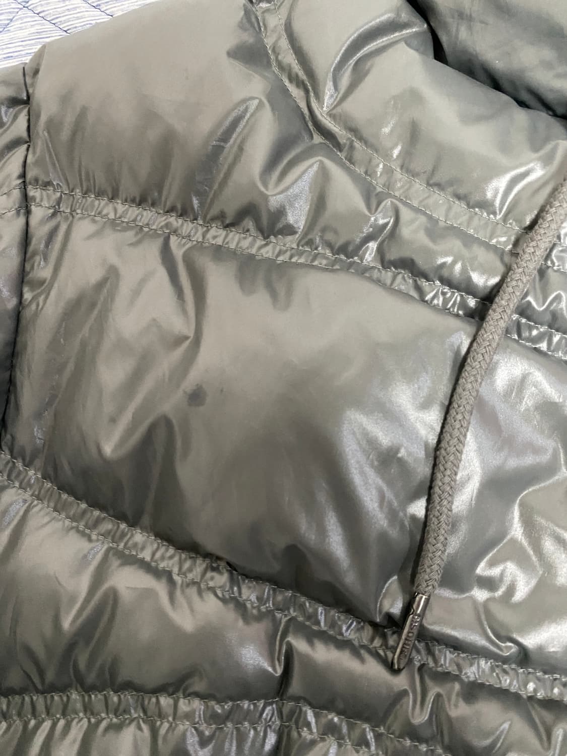 미스치프 에일리언 다운 자켓 카키 S 상품이미지8