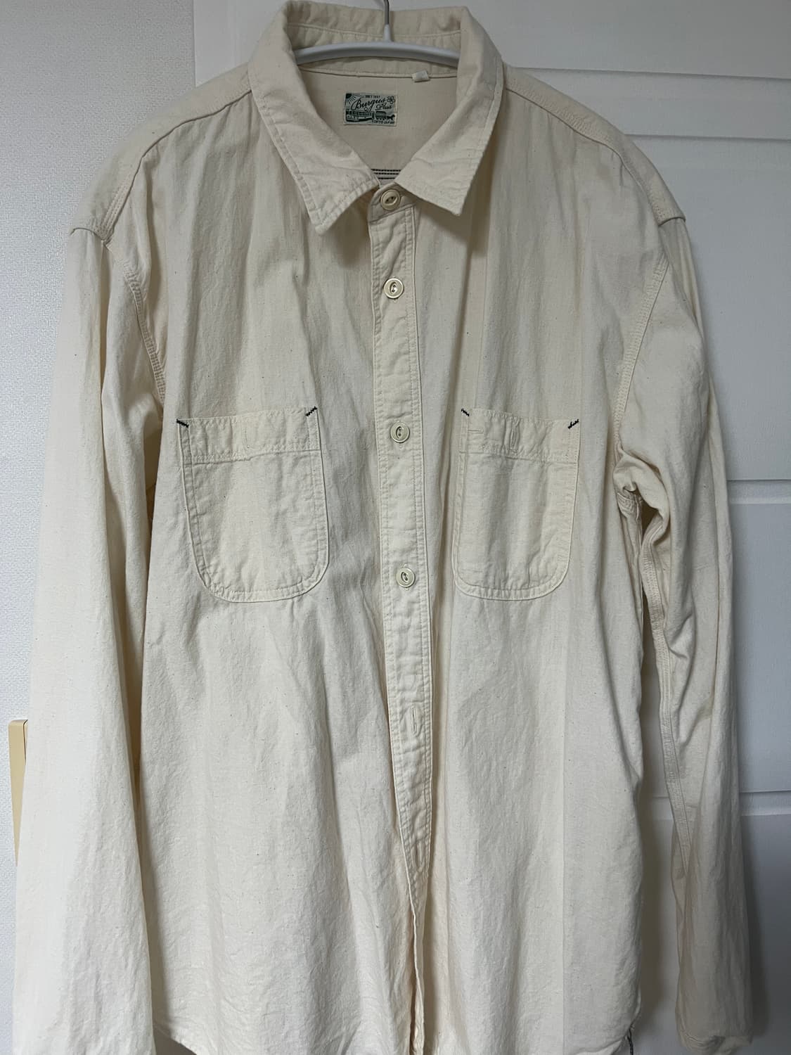 버거스플러스 샴브레이 셔츠 상품이미지1