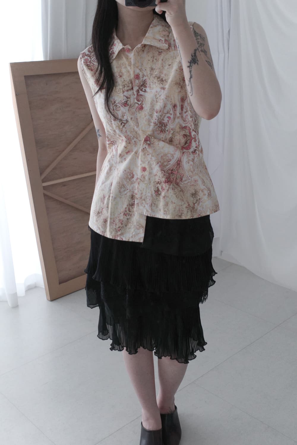 flower paisley shirt  상품이미지7