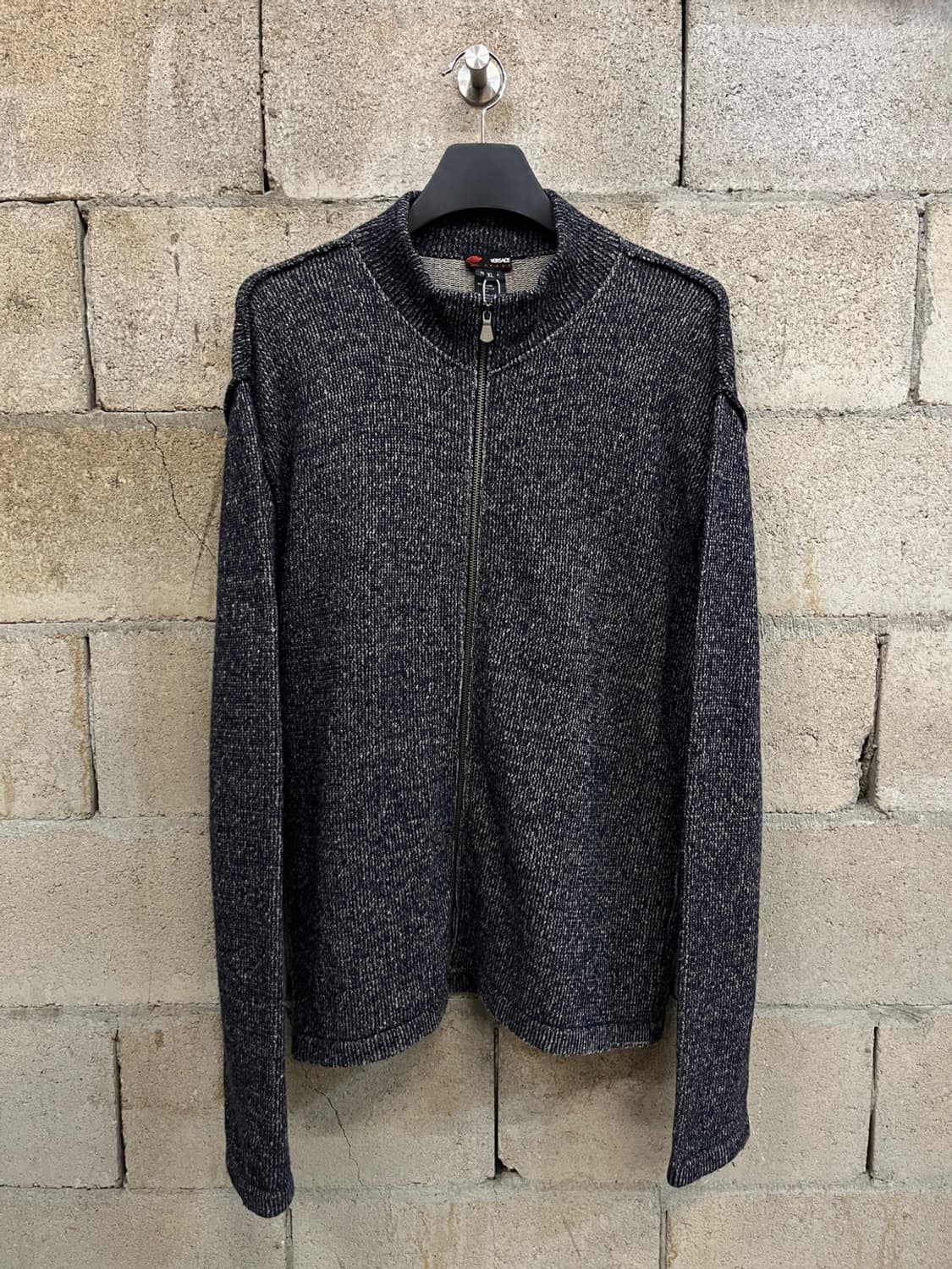 베르사체 울 니트 집업 상품이미지1