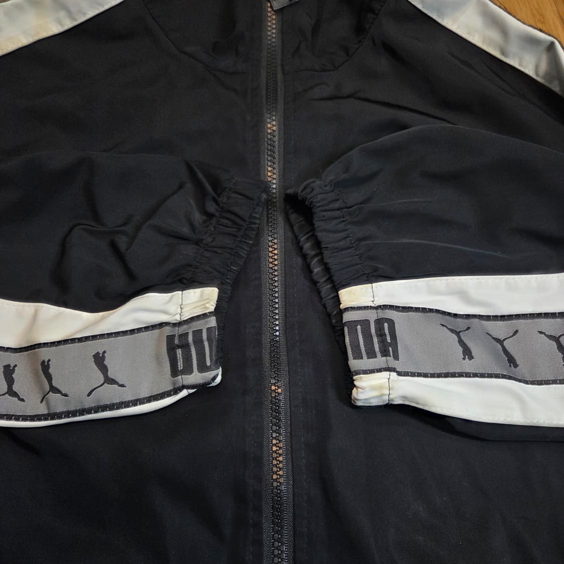 퓨마 빅로고 사이드라인 윈드브레이커 자켓 (실2XL) 상품이미지4