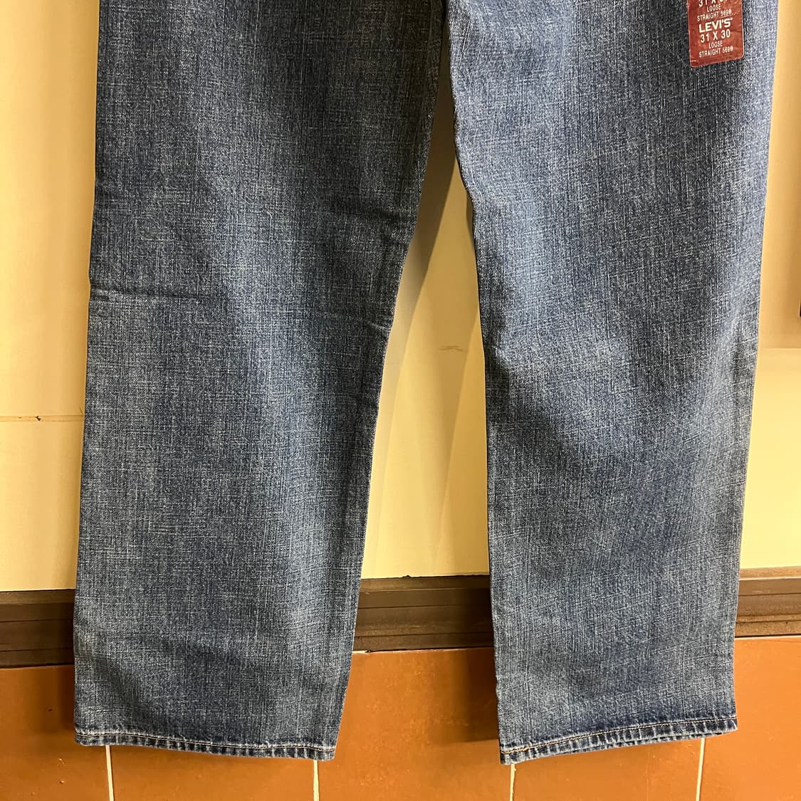 00's 리바이스 569 데님 31x30 Size (32인치) 데드스탁 상품이미지7